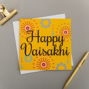 X6 VAISAKHI CARD | FIREWORKS
