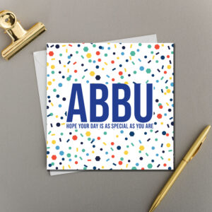 x6 ABBU | Confetti Collection