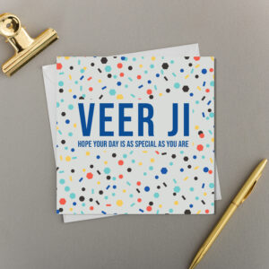 x6 SPECIAL VEER JI | The Confetti Collection