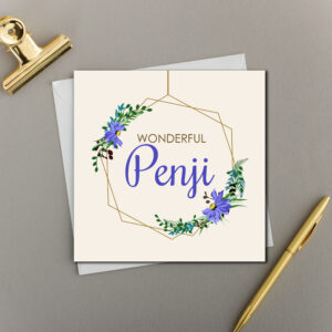 x6 WONDERFUL x6 PENJI | BRIGHT FLORAL HEXAGON COLLECTION